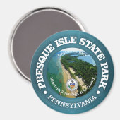Presque Isle SP Magnet (Vorderseite/Rückseite)