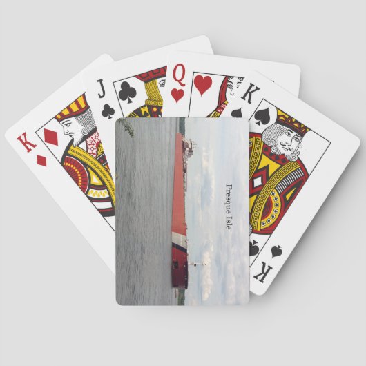 Presque Isle-Spielkarten Spielkarten (Rückseite)
