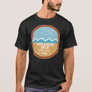Presque Isle Staat Park Pennsylvania - Retro PA La T-Shirt