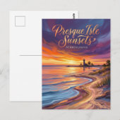 Presque Isle State Park Pennsylvania Postkarte (Vorne/Hinten)