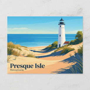 Presque Isle State Park USA Postkarte