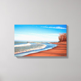 Presque Isle Winter Leinwanddruck