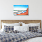 Presque Isle Winter Leinwanddruck (Insitu (Schlafzimmer))