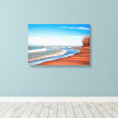 Presque Isle Winter Leinwanddruck (Insitu (Holzboden))