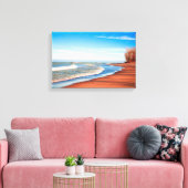 Presque Isle Winter Leinwanddruck (Insitu (Wohnzimmer))