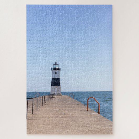Presque North Pierhead Lighthouse Puzzle (Vertikal)