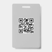 Press Pass Abzeichen Ausweis (Rückseite)