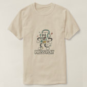 Press Play T-Shirt (Design vorne)
