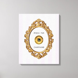Presse für Champagne | Leinwanddruck
