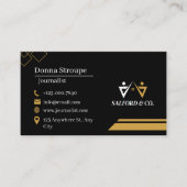 Pressebericht und Visitenkarte für Zeitungen (Vorderseite)