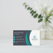 Pressebericht und Visitenkarte für Zeitungen (Stehend Vorderseite)