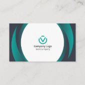 Pressebericht und Visitenkarte für Zeitungen (Rückseite)