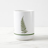 Pressed australische Fern Leaf - Match any Color N Kaffeetasse (Mittel)