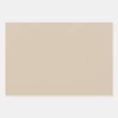 Pressed Blätter & Script Wrapping Paper Set (Vorderseite 3)