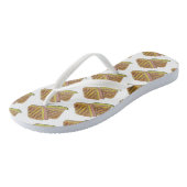 Pressed Cuban Sandwich Ham Cheese Salami PIckle Badesandalen (Schrägansicht)