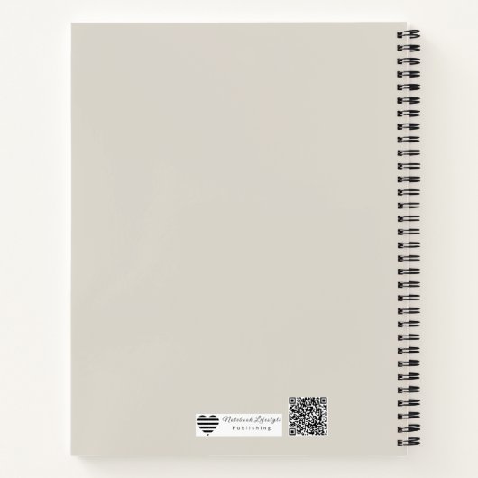 Pressed Flower Memory | Sentimental Botanical Keep Notizblock (Rückseite)