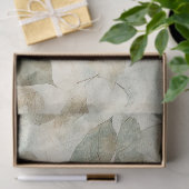 Pressed Leaf Harmony – Vintage Botanical (8) Seidenpapier (Geschenk)