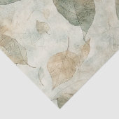 Pressed Leaf Harmony – Vintage Botanical (8) Seidenpapier (Detail)