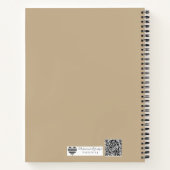 Pressed Rose Keepsake Guest Book | Heirloom Floral Notizblock (Rückseite)