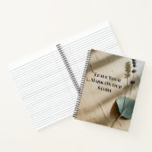 Pressed Rose Keepsake Guest Book | Heirloom Floral Notizblock (Innenseite)