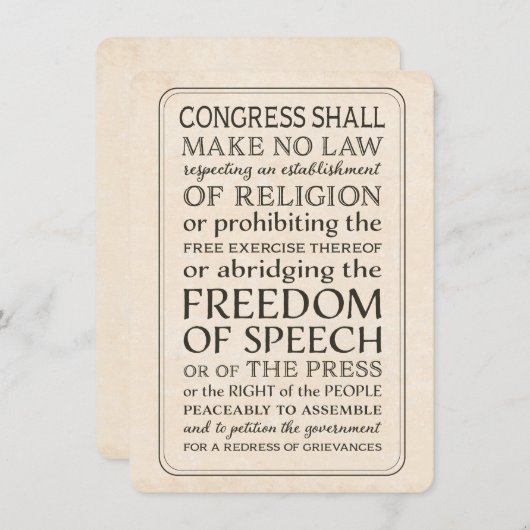 Pressefreiheit - erster Text Einladung (Vorne/Hinten)