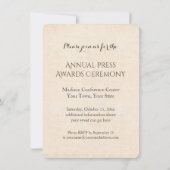 Pressefreiheit - erster Text Einladung (Rückseite)