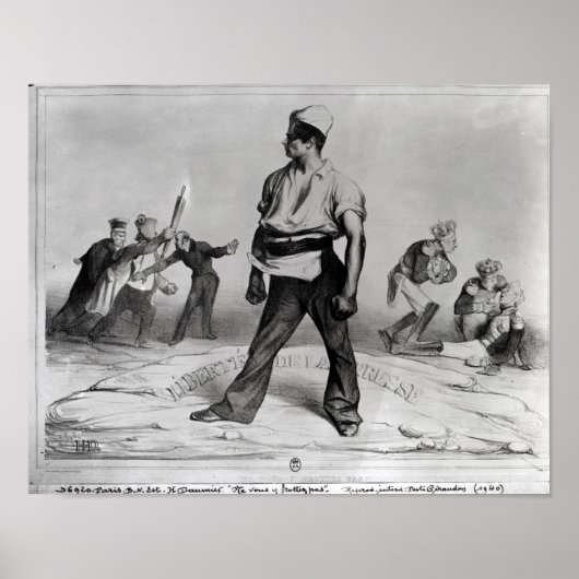 Pressefreiheit Poster (Vorne)