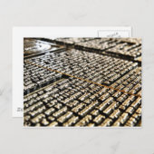 Pressefreiheit Postkarte (Vorne/Hinten)