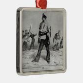 Pressefreiheit Silbernes Ornament (Rechts)