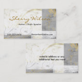 Pressemappe-Visitenkarte Visitenkarte (Vorne/Hinten)