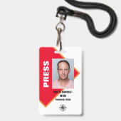 PRESSEMITTEILUNG DER UNTERNEHMEN AUSWEIS (Vorderseite mit Lanyard)