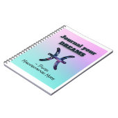 Pressemitteilung - Dream Journal for Manifestation Notizblock (Linke Seite)