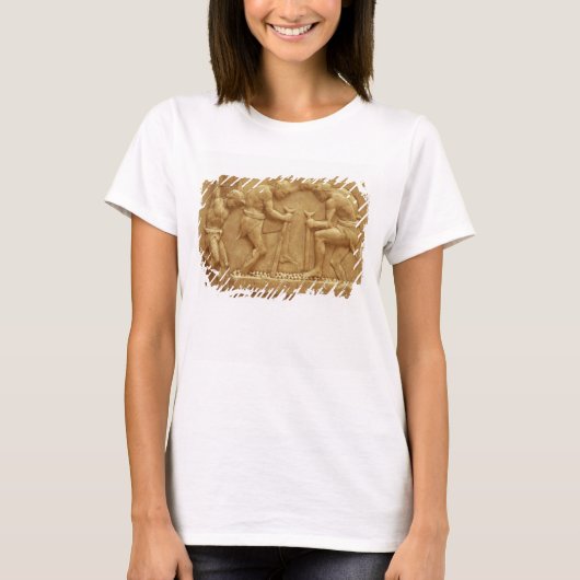 Pressen der Trauben (Marmor) T-Shirt (Vorderseite)