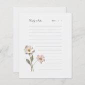 Pressen von Blume Papier für das Papier der Schrei (Vorne/Hinten)