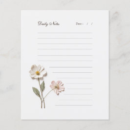 Pressen von Blume Papier für das Papier der Schrei