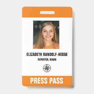 PRESSEPASS - Foto I.D. Ausweis