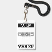 Pressereferent Ausweis (Rückseite mit Lanyard)