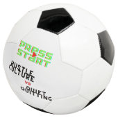 PRESSESTART, HUSTLE KULTUR VS QUIET QUITITING FUßBALL (Dreiviertel)