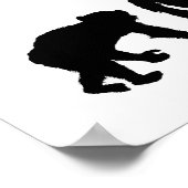 Pressevertreter für Journalisten Poster (Ecke)