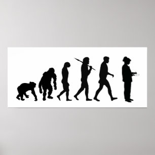 Pressevertreter für Journalisten Poster