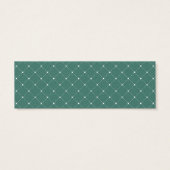 Pressierte botanische Hochzeitsseiten-Website RSVP (Rückseite)