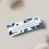 Pressierte botanische Hochzeitsseiten-Website RSVP