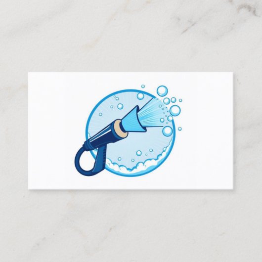 PRESSURE WASHER with qr code Treuekarte (Vorderseite)