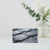 Pressure Washing Bilingual Spanish Business Card Visitenkarte (Stehend Vorderseite)