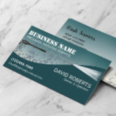 Pressure Washing Bubbles Teal Power Wash Cleaning Visitenkarte