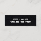 🚗 💨 Pressure Washing Premium Mini Visitenkarte (Rückseite)