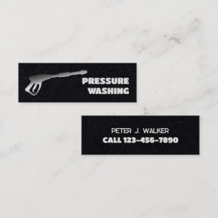 🚗 💨 Pressure Washing Premium Mini Visitenkarte