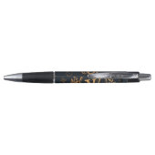 Prestige Ballpoint Pen – Royal Monogram "N" in Gol Kugelschreiber (Rückseite)