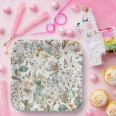 Prestige Blume Pappteller (Party)