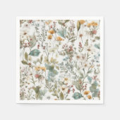 Prestige Blume Serviette (Vorderseite)